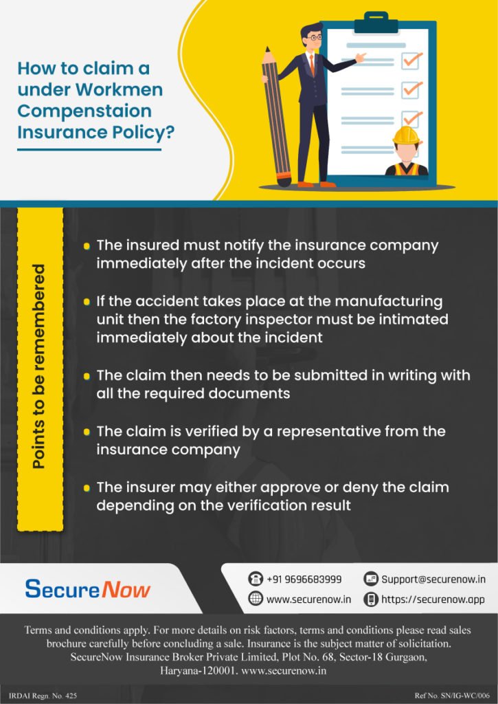 Claim Filing Process Under Workmen Compensation Insurance Claim Filing Process Under Workmen Compensation Insurance