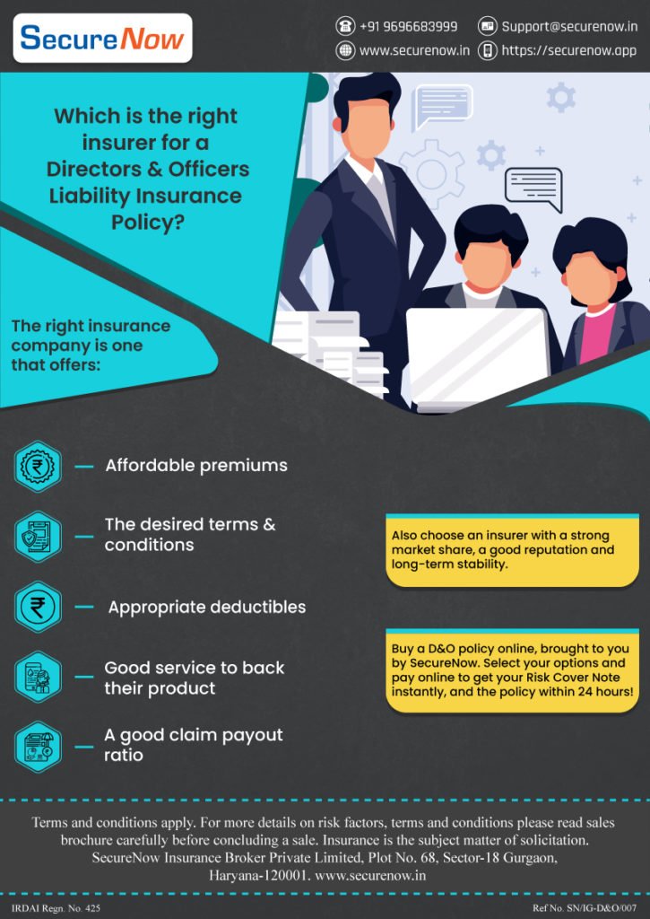 Right Insurance Company To Buy D&O Insurance Right Insurance Company To Buy D&O Insurance